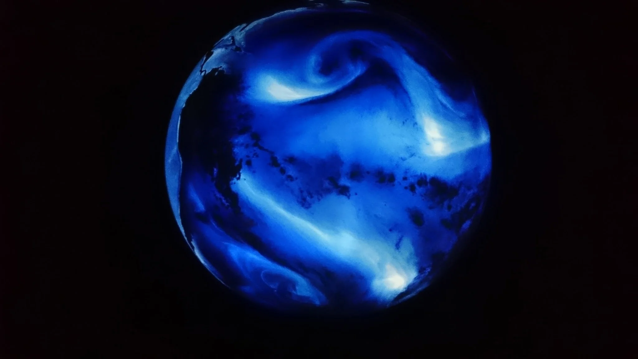 Der animierte Globus 